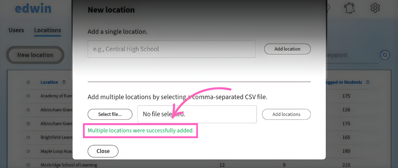 Add New Locations