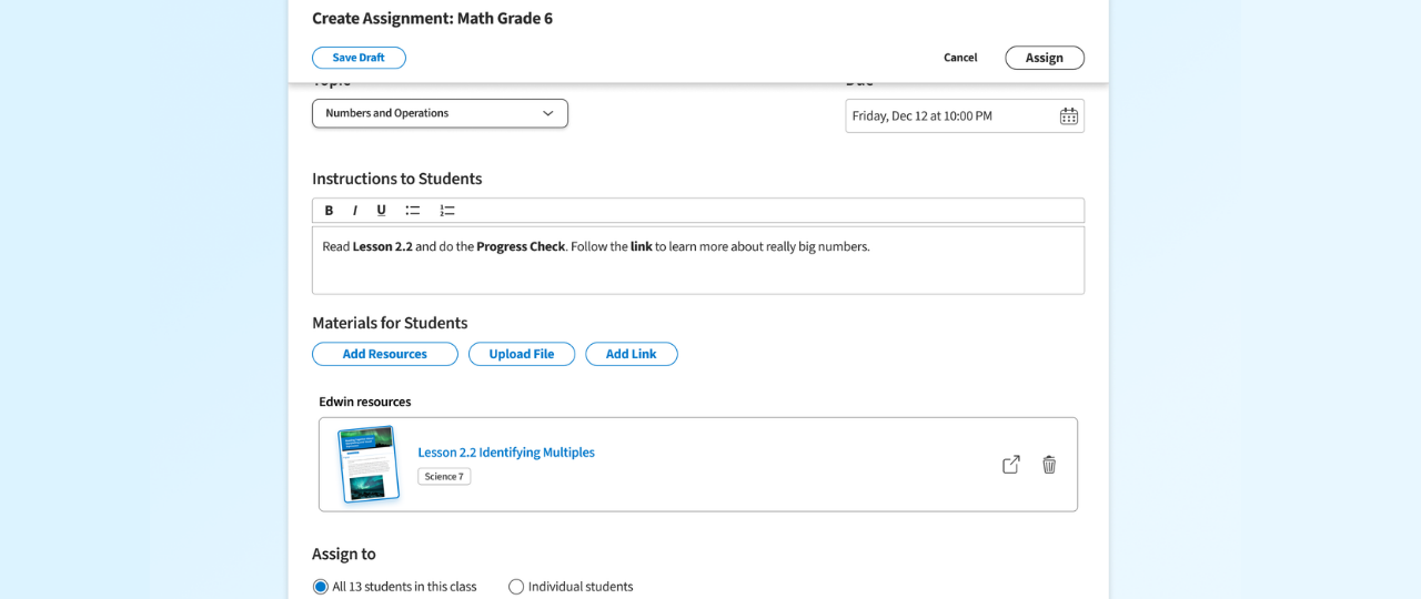 Understanding Assignments vs Progress Checks